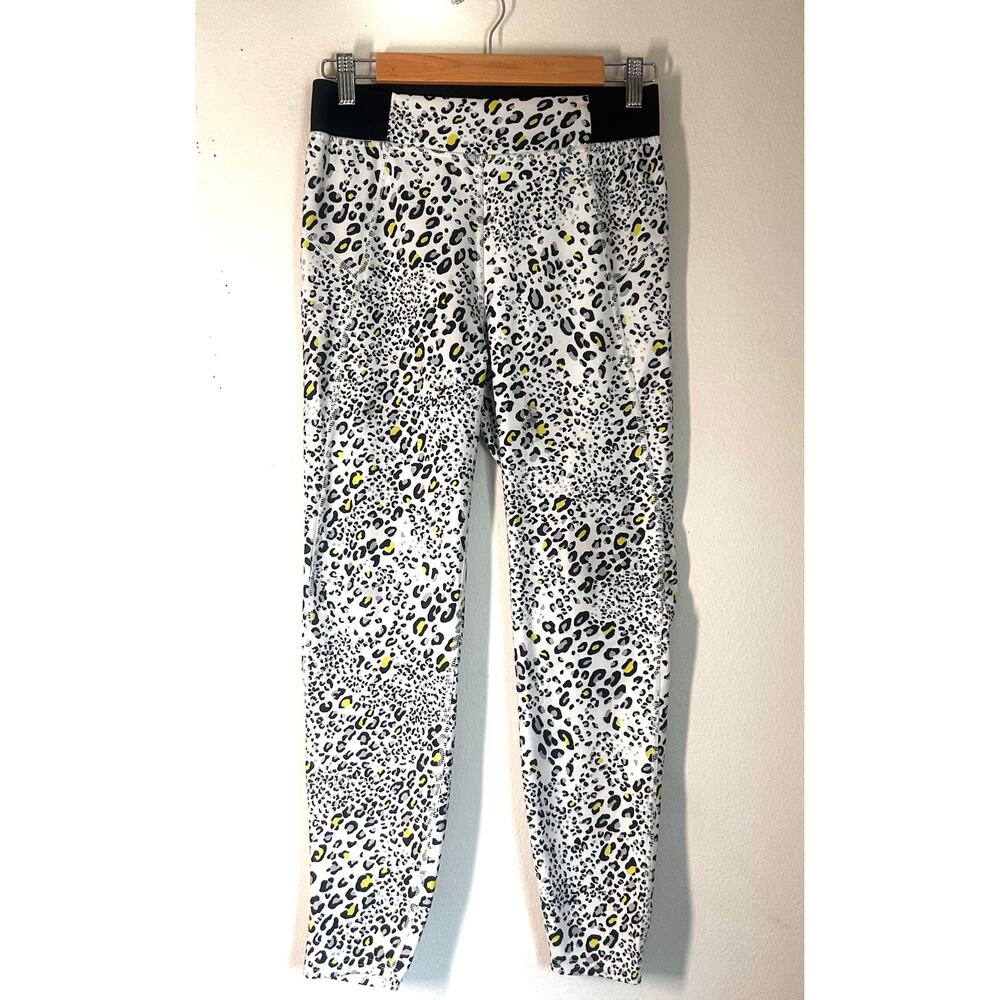 Marika Cycle House Chaser  Tight Leggings in White Bandana Mix Size L athletic